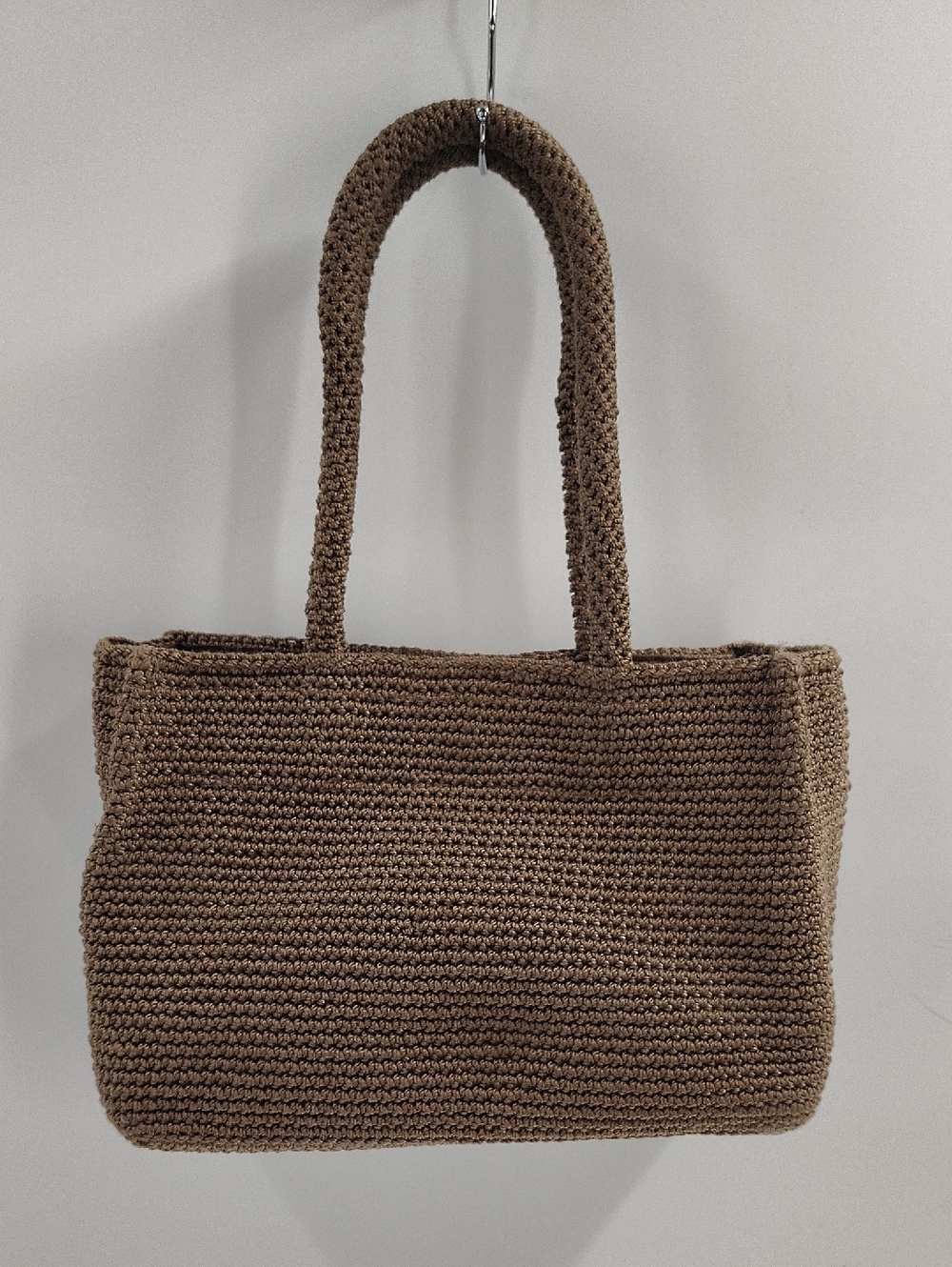 The Sak Woven Bag Neutral Brown Dark Beige Arm Bag - Picture 3 of 8